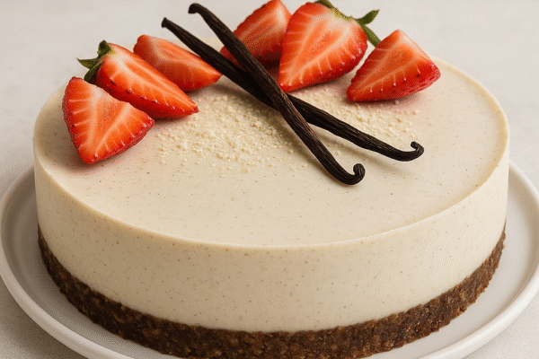 Vegan Vanilla Cheesecake