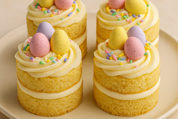 Mini Easter Egg Cakes