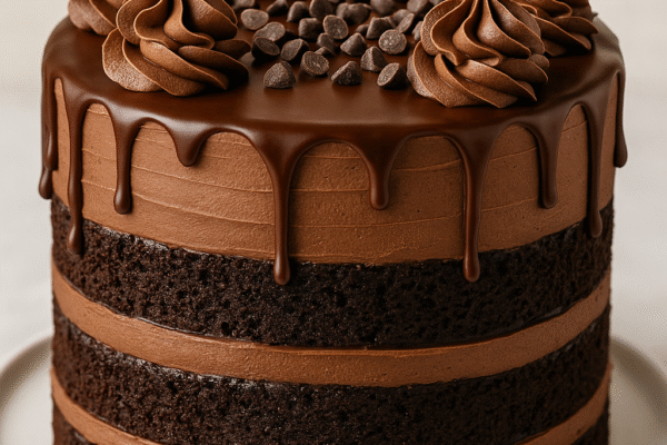 Triple Chocolate Cake