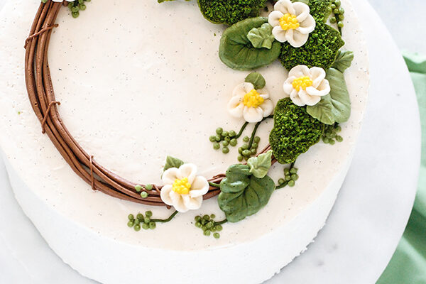 Spring Wreath Cake