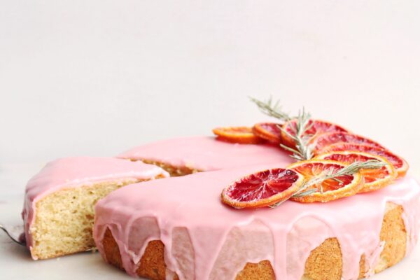 Blood Orange Cardamom Cake