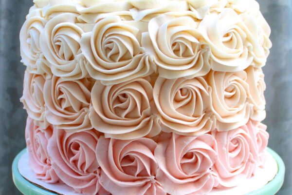 Roses cake